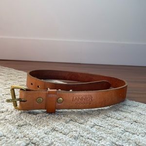 Tanner Goods Classic Belt - Natural